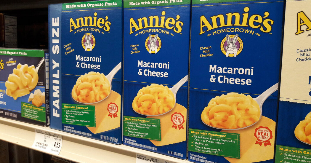 Annie’s Pledges to Purge a Class of Chemicals From Its Mac and Cheese