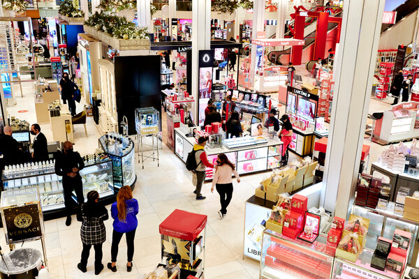 Macy’s swings to a loss as sales plummet 29 percent in 2020.