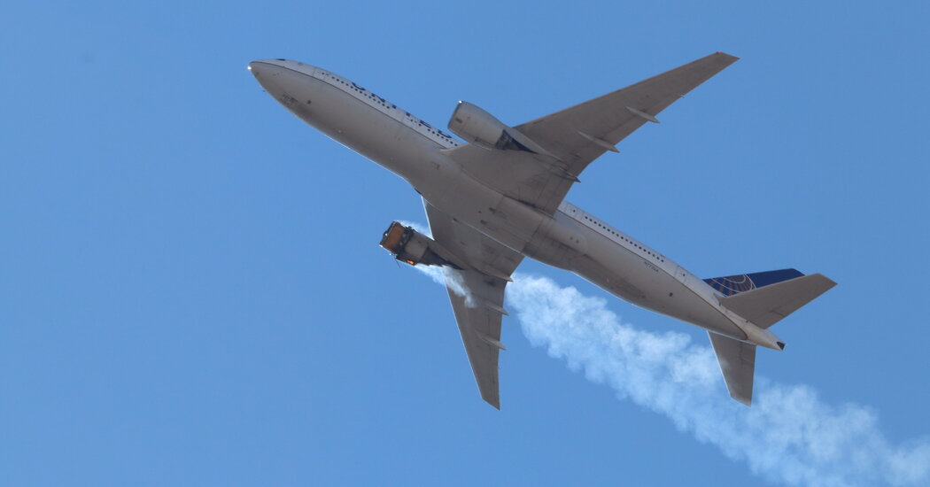 Pratt & Whitney Engines Must Be Inspected Before Flights Resume, F.A.A. Says